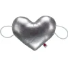 Silver Heart Wristie