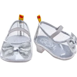 Silver Sparkle Heels
