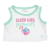 Sloth Girl Summer Tank