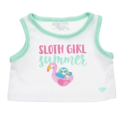 Sloth Girl Summer Tank
