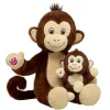 Smiley Monkey Stuffed Animal & Build-A-Bear Mini Beans® Gift Set