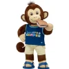 Smiley Monkey Stuffed Animal Happy Camper Gift Set