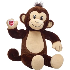 Smiley Monkey Stuffed Animal