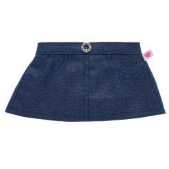 Sparkly Denim Skirt