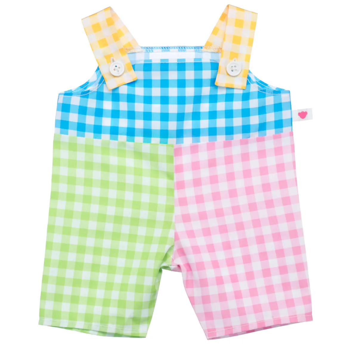 Spring Gingham Overalls