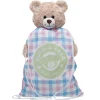 Spring Gingham Toy Bear Carrier