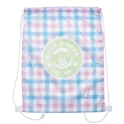 Spring Gingham Toy Bear Carrier