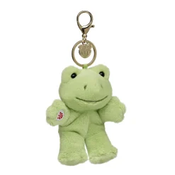 Spring Green Frog Plush Bag Charm
