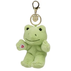 Spring Green Frog Plush Bag Charm