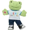 Spring Green Frog Stuffed Animal "Best Brother" Gift Set