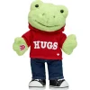 Spring Green Frog Stuffed Animal Hugs Gift Set