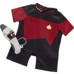Star Trek: The Next Generation Red Uniform and Phaser Bundle