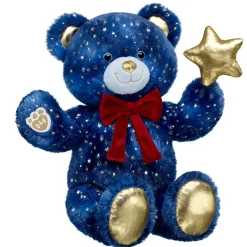 Star Wishes Teddy Bear with Red Velvet Gifting Bow