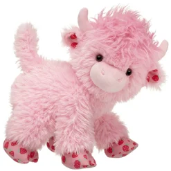 Strawberry Highland Cow Stuffed Animal