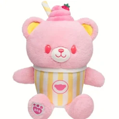 Strawberry Lemonade Bear Slushie Plushie