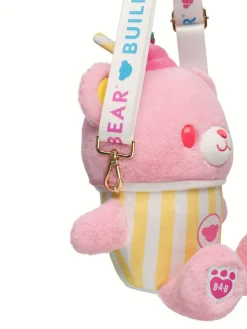 Strawberry Lemonade Bear Slushie Plushie