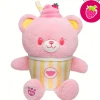 Strawberry Lemonade Bear Slushie Plushie Scented Gift Set