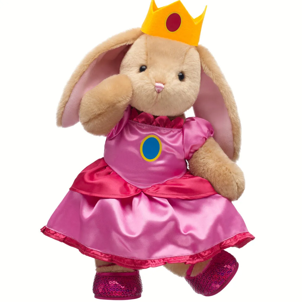 Super Mario™ Pawlette™ Bunny Plush Princess Peach Gift Set