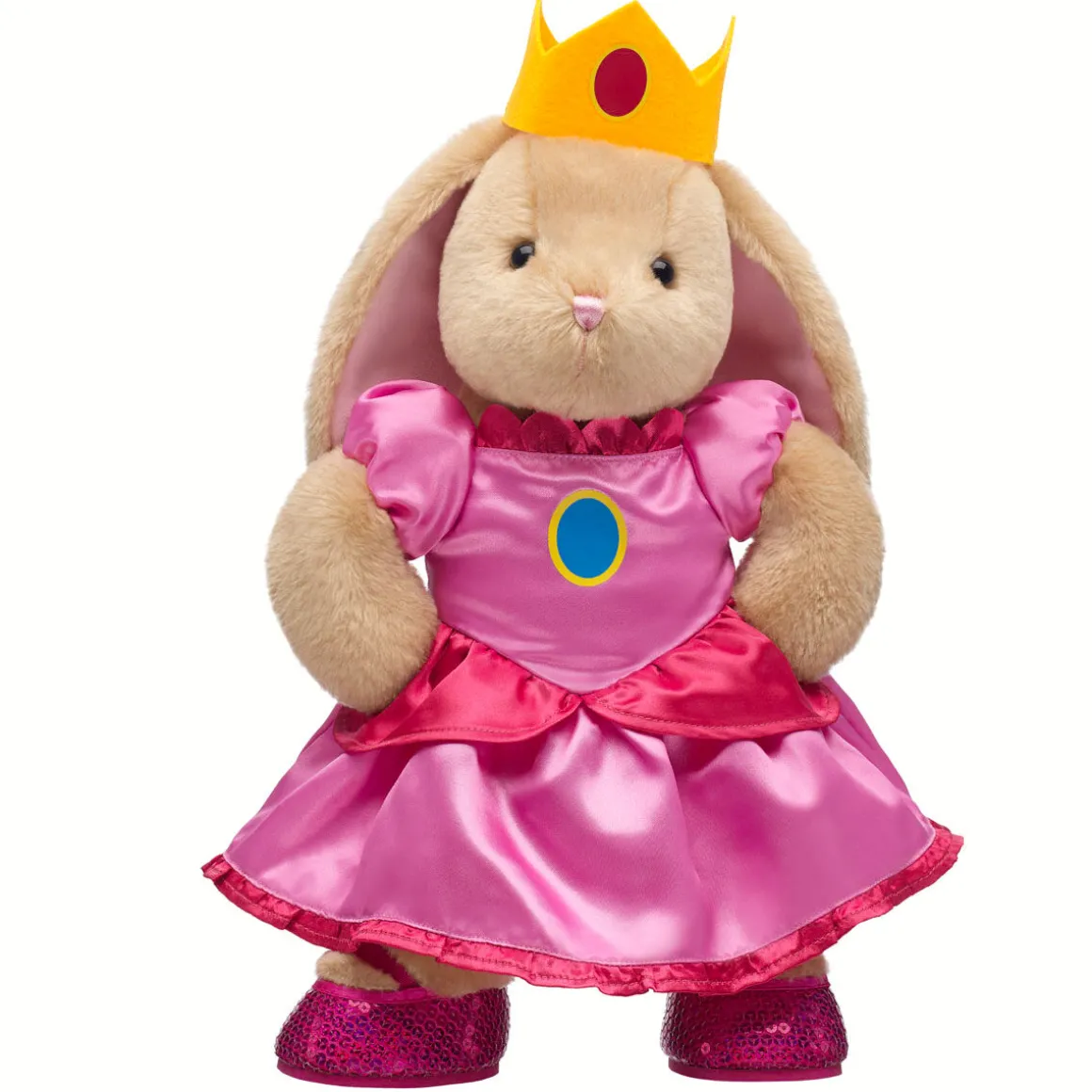 Super Mario™ Pawlette™ Bunny Plush Princess Peach Gift Set
