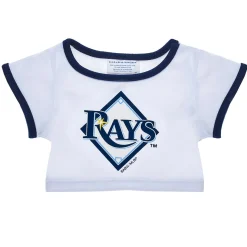 Tampa Bay Rays™ White & Blue Ringer T-Shirt