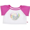 Tie-Dye Sequin Heart T-Shirt