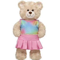 Tie-Dye Tank and Pink Skirt Set