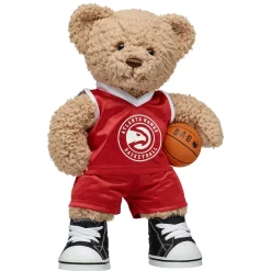 Timeless Teddy Bear Atlanta Hawks Basketball Gift Set
