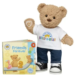 Timeless Teddy Bear "Friends Forever" Board Book Gift Set