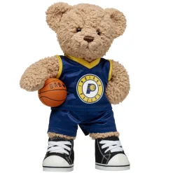 Timeless Teddy Bear Indiana Pacers Basketball Gift Set