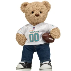 Timeless Teddy Bear Miami Dolphins™ Jersey and Football Gift Set