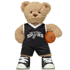 Timeless Teddy Bear San Antonio Spurs Basketball Gift Set