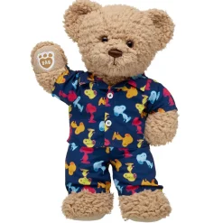 Timeless Teddy Bear with Peanuts® Snoopy Pajamas