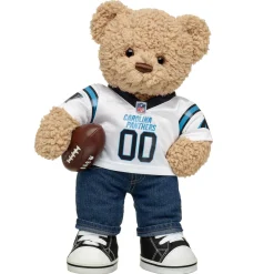 Timeless Teddy Carolina Panthers Football Gift Set
