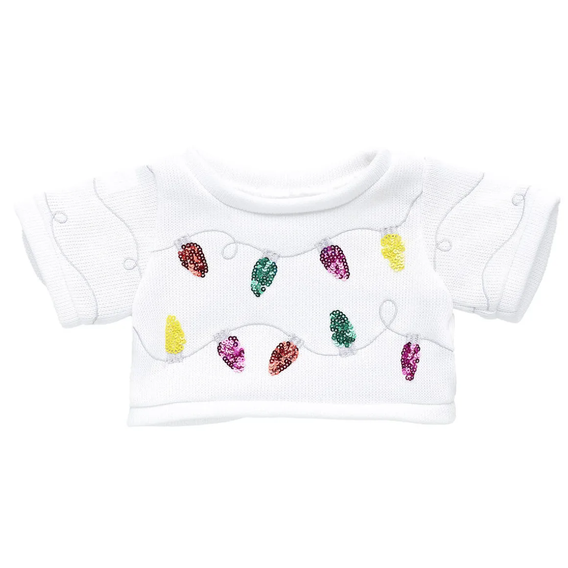 Tipsy Elves Sequin Lights Ugly Christmas Sweater