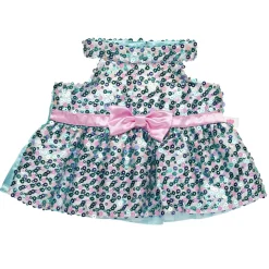 Turquoise Sequin Dress