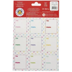 Valentine's Day Tear & Share Sticker Set (9 Stickers)