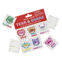 Valentine's Day Tear & Share Sticker Set (9 Stickers)