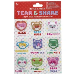 Valentine's Day Tear & Share Sticker Set (9 Stickers)
