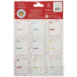 Valentine's Day Tear & Share Sticker Set (9 Stickers)