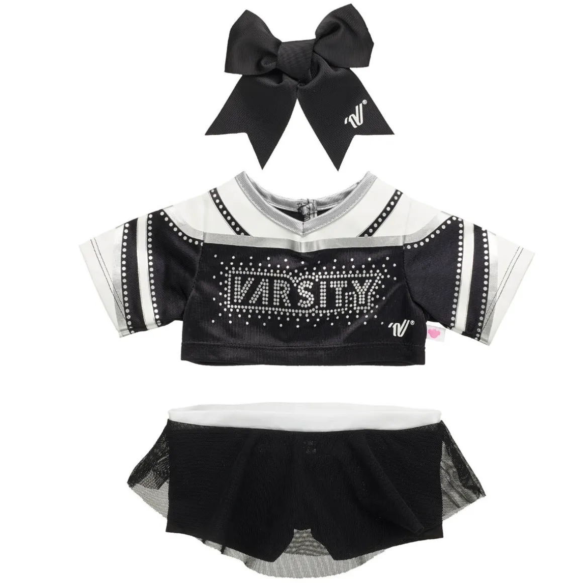 Varsity Spirit All-Star Black Cheer Uniform