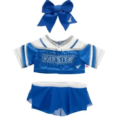 Varsity Spirit All-Star Blue Cheer Uniform