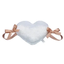 White Heart Wristie with Sound Pocket